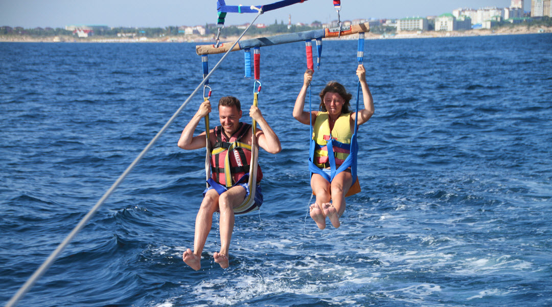 Parasailing During Summer Parasailing During Summer