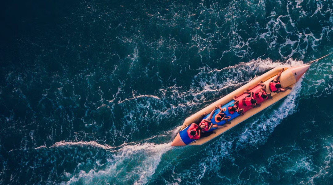 Banana Boat Ride In Aruba Banana Boat Ride In Aruba