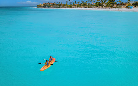 Kayaking for Partners in Aruba
