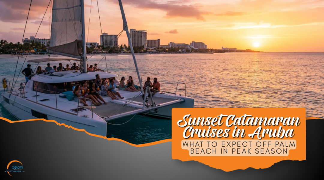 Sunset Catamaran Cruises in Aruba What to Expect Off Palm Beach in Peak Season